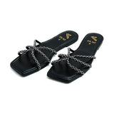 Valuable Women's Slipper - Black, Women Slippers, Chase Value, Chase Value