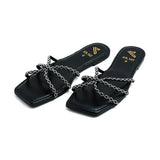 Valuable Women's Slipper - Black, Women Slippers, Chase Value, Chase Value