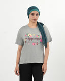 Valuables Women's Printed Drop Shoulder T-Shirt