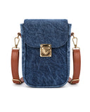 Women's Denim Mobile Pouch