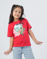 Valuables Girls Half Sleeves T-Shirt, Girls T-Shirts, Chase Value, Chase Value