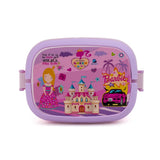 Water Bottle & Lunch Box 2Pcs Pack - Light Purple, Tiffin Boxes & Bottles, Chase Value, Chase Value