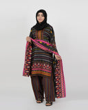 Gul Jee Shahzaib Women 3-Piece Unstitched Suit - 3, Women, 3Pcs Shalwar Suit, Chase Value, Chase Value