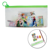 Pencil Pouch With Free Stationery Set - Green, Stationery Pouch & Box, Chase Value, Chase Value