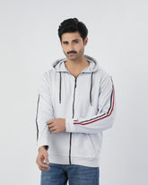 Valuables Men's Hooded Zipper Jacket