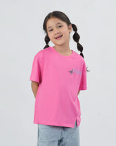 Valuables Girls Half Sleeves T-Shirt, Girls T-Shirts, Chase Value, Chase Value
