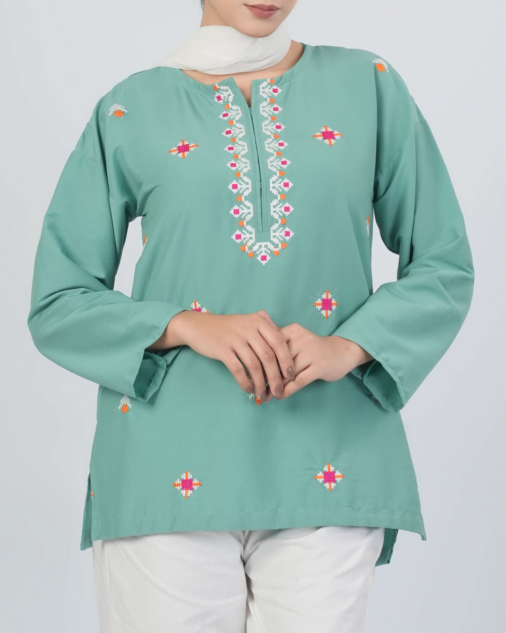 Valuables Women Embroidered Top, Women T-Shirts & Tops, Chase Value, Chase Value