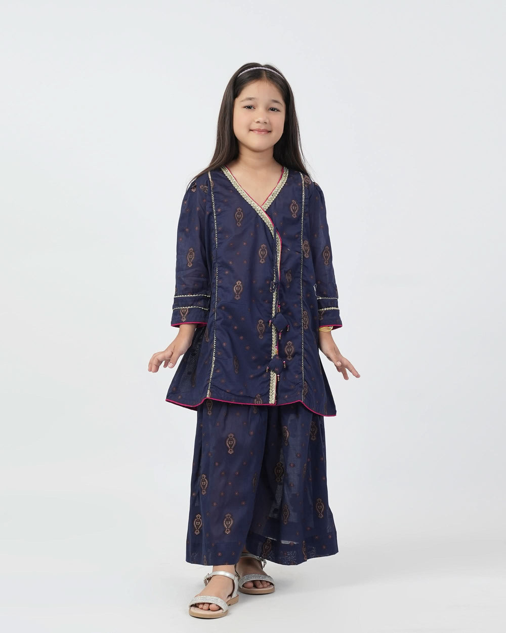 Eminent Girls Printed Shalwar Suit - Blue, Girls Shalwar Kameez, Eminent, Chase Value