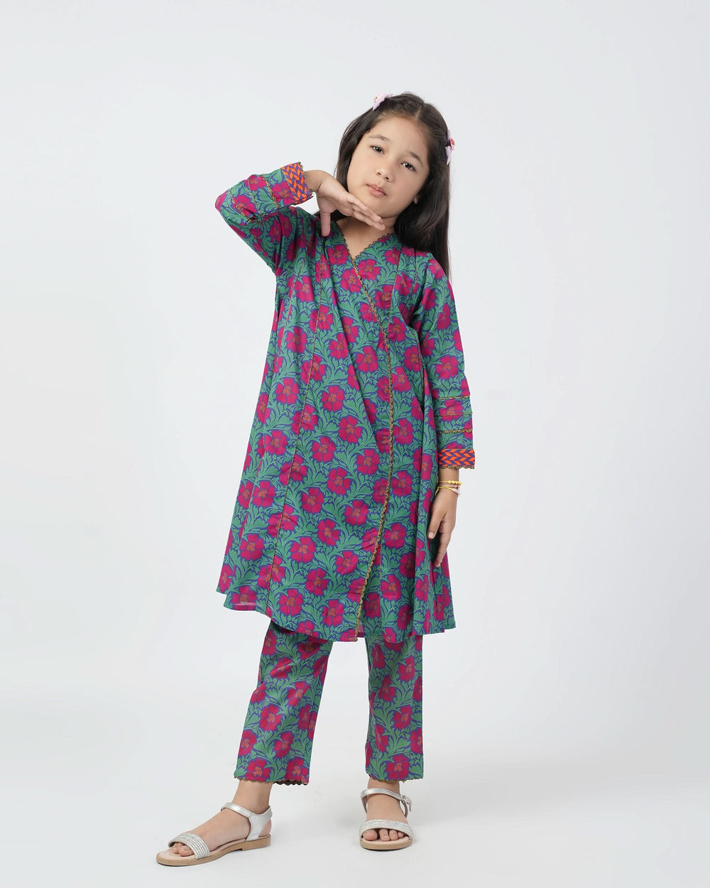 Eminent Girls Shalwar Suit - Green, Girls Shalwar Kameez, Eminent, Chase Value
