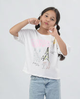Valuables Girls Half Sleeves T-Shirt, Girls T-Shirts, Chase Value, Chase Value