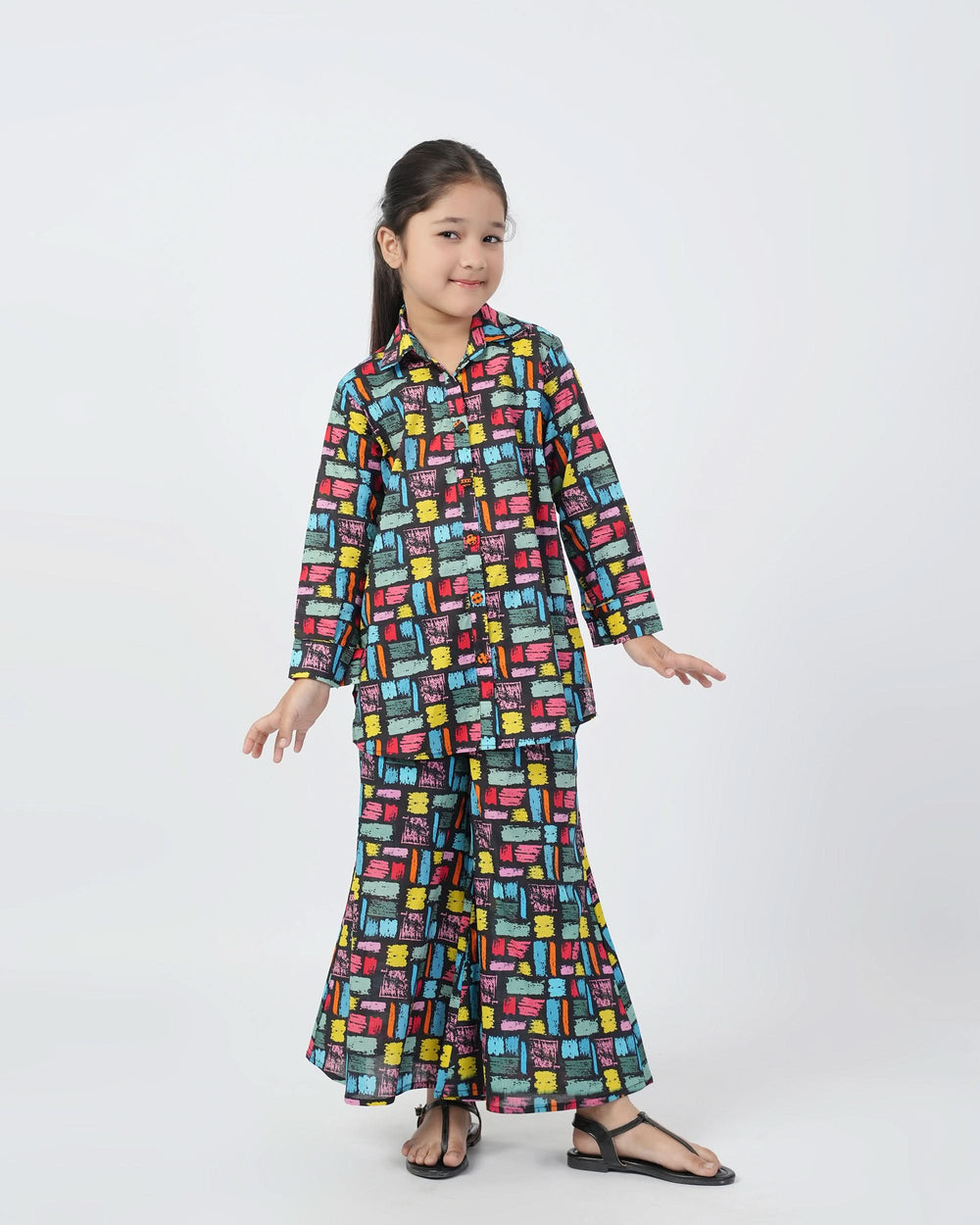 Eminent Girls Chickenkari Printed 2Pcs Shalwar Suit, Girls Shalwar Kameez, Eminent, Chase Value