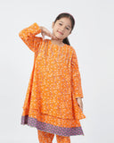 Eminent Girls Shalwar Suits - Orange
