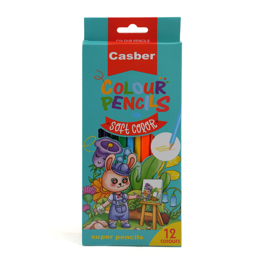 Color Pencil 12 Pcs - Cyan, Coloring Tools, Chase Value, Chase Value
