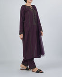 Women's Khaddar Embroidered 3Pcs Suit, Women Shalwar Suits, Chase Value, Chase Value