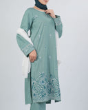 Women's Khaddar Embroidered 3Pcs Suit, Women Shalwar Suits, Chase Value, Chase Value