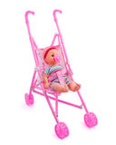 Doll With Stroller 16 Inch, Dolls & House, Chase Value, Chase Value