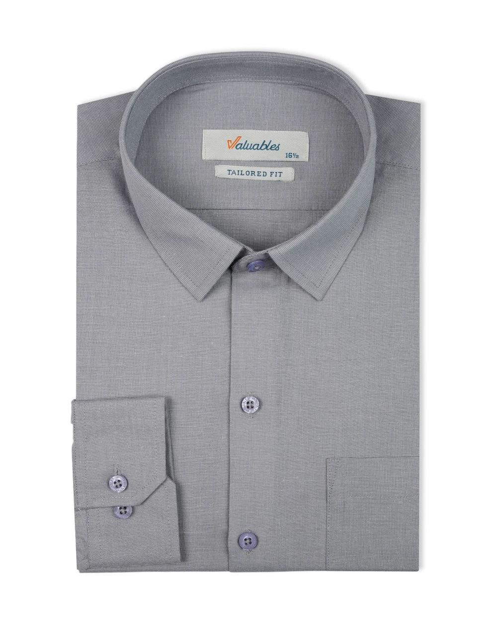 Valuables Men’s Plain Formal Shirt, Men's Shirts, Valuables, Chase Value