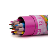 Color Pencil 12 Pcs - Pink, Coloring Tools, Chase Value, Chase Value
