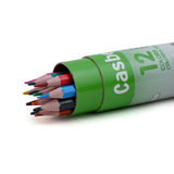 Color Pencil 12 Pcs - Green, Coloring Tools, Chase Value, Chase Value
