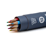 Color Pencil 12 Pcs - Dark Blue, Coloring Tools, Chase Value, Chase Value