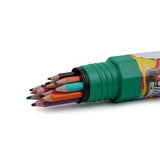 Deer 100-12 Colour Pencil 12Pcs - Dark Green, Coloring Tools, Deer, Chase Value