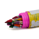 Deer Hippo Crayons 12 Pcs - Dark Pink, Coloring Tools, Deer, Chase Value