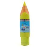 Deer 100-24 Pc Tikon Colour Pencil 24 Pcs - Light Green, Coloring Tools, Deer, Chase Value