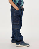 Boy’s Denim Loose Fit Cargo, Boys Denim Pants, Chase Value, Chase Value
