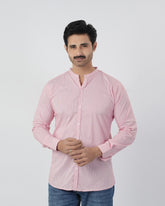 Valuables Men's Casual Club Stripe Shirt
