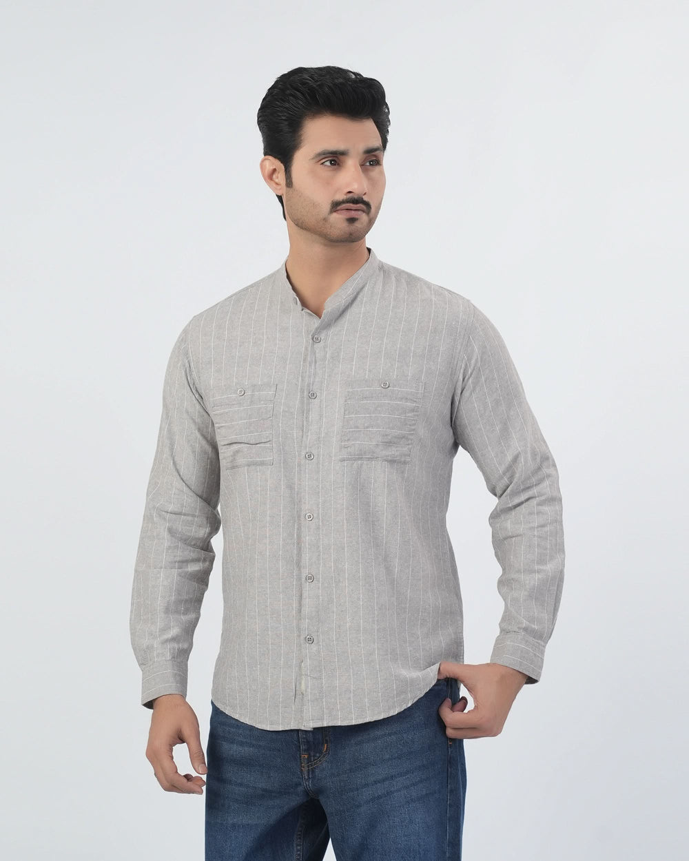 Eminent Men’s Casual Full Sleeves Stripe Shirt, Men's Shirts, Eminent, Chase Value