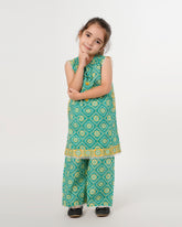 Eminent Girls Printed Shalwar Suit - Green, Girls Shalwar Kameez, Eminent, Chase Value