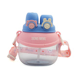 Water Bottle Double Mouth - Pink, Tiffin Boxes & Bottles, Chase Value, Chase Value