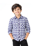 Valuables Boys Casual Full Sleeves Shirt