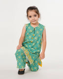 Eminent Girls Printed Shalwar Suit - Green, Girls Shalwar Kameez, Eminent, Chase Value