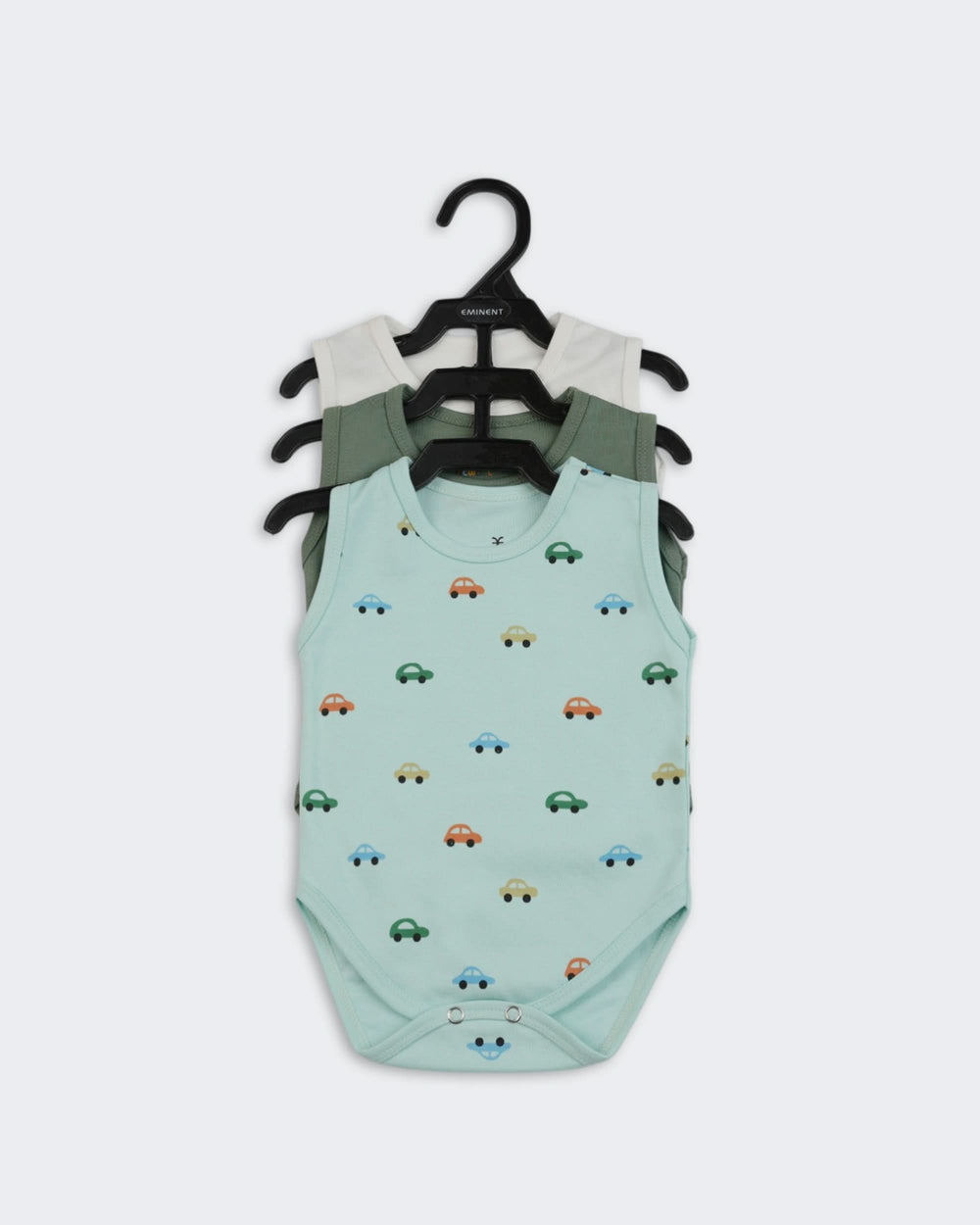 Eminent Newborn Boys Romper Set (Pack Of 3), Newborn Boys Rompers, Eminent, Chase Value