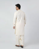 Eminent Men's Embroidered Kurta Shalwar Suit - Cream, Men's Shalwar Kameez, Eminent, Chase Value