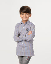 Eminent Boys Full Sleeves Casual Shirt - Navy Blue, Boys Shirts, Eminent, Chase Value