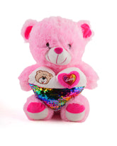 Stuff Heart Bear 30 CM - Light Pink
