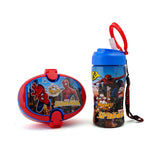 Water Bottle & Lunch Box 2Pcs Pack - Blue, Tiffin Boxes & Bottles, Chase Value, Chase Value