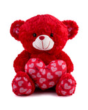 Stuff Heart Bear 50 CM - Red