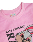 Valuables Girls Printed Full Sleeves Suit