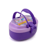 Water Bottle & Lunch Box 2Pcs Pack - Purple, Tiffin Boxes & Bottles, Chase Value, Chase Value