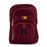 Kids School Backpack 15.5" Zee-222 - Maroon, School Bags, Chase Value, Chase Value