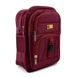 Kids School Backpack 15.5" Zee-222 - Maroon, School Bags, Chase Value, Chase Value