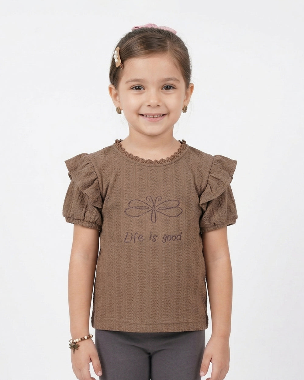 Eminent Girl Half Sleeves T-Shirt, Girls T-Shirts, Eminent, Chase Value