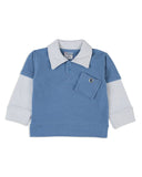 Valuables Newborn Boys Collar T-Shirt, Newborn Boys Full Sleeves T-Shirts, Chase Value, Chase Value