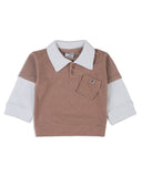 Valuables Newborn Boys Collar T-Shirt, Newborn Boys Full Sleeves T-Shirts, Chase Value, Chase Value