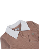 Valuables Newborn Boys Collar T-Shirt