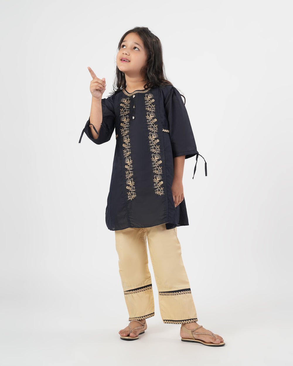 Girl's Embroidered Shalwar Kameez, Girls Shalwar Kameez, Chase Value, Chase Value
