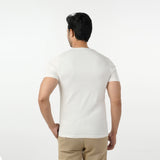 Eminent Men's Round Neck Half Sleeves Printed T-Shirt - Off White, Men's T-Shirts & Polos, Eminent, Chase Value